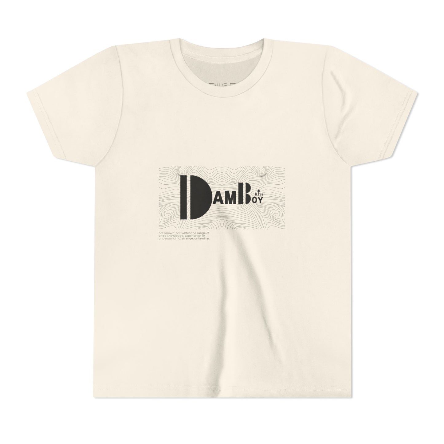 Stylish Youth Short Sleeve Tee - "I Dam Boy" Graphic Tee for Fun Summer Vibes