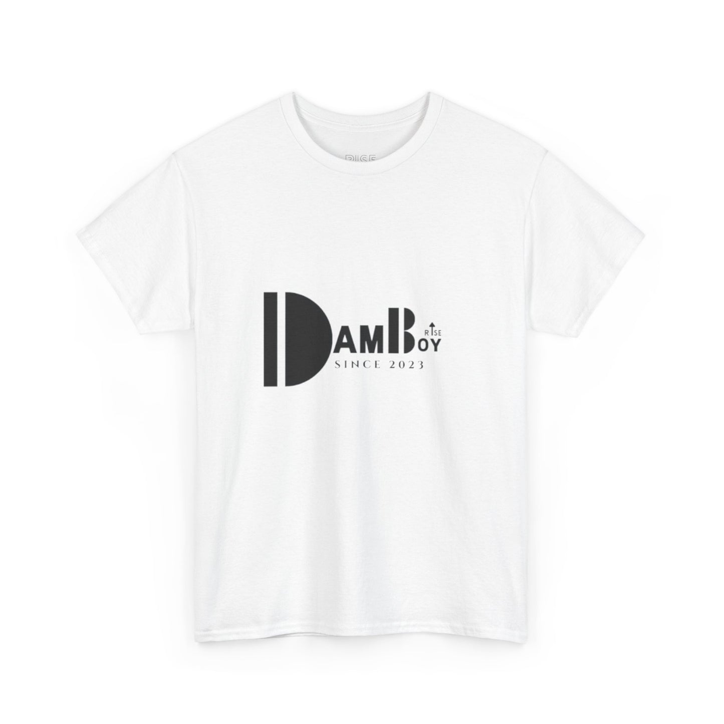 Unisex Heavy Cotton Tee - 'DAM BOY' Graphic T-Shirt, Casual Streetwear, Perfect for Everyday Wear