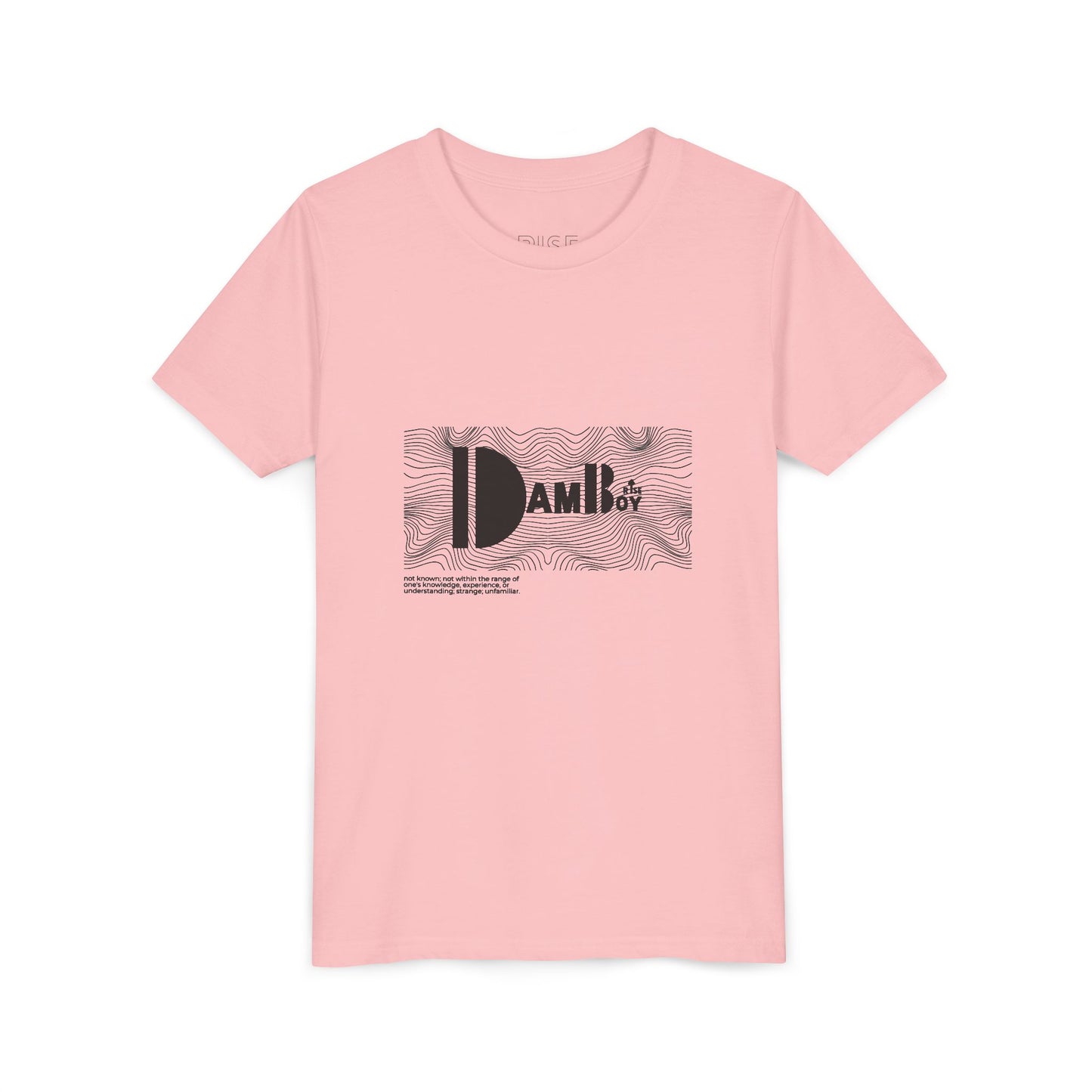 Stylish Youth Short Sleeve Tee - "I Dam Boy" Graphic Tee for Fun Summer Vibes