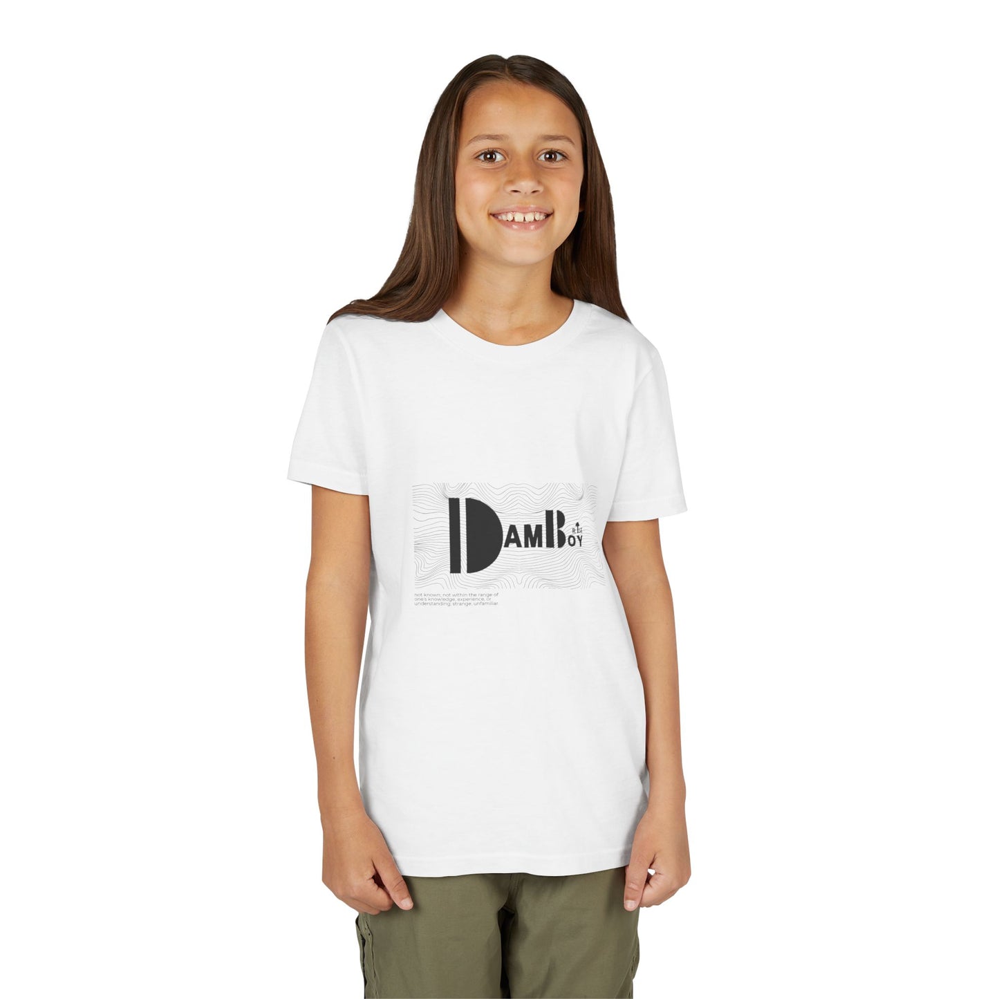 Stylish Youth Short Sleeve Tee - "I Dam Boy" Graphic Tee for Fun Summer Vibes