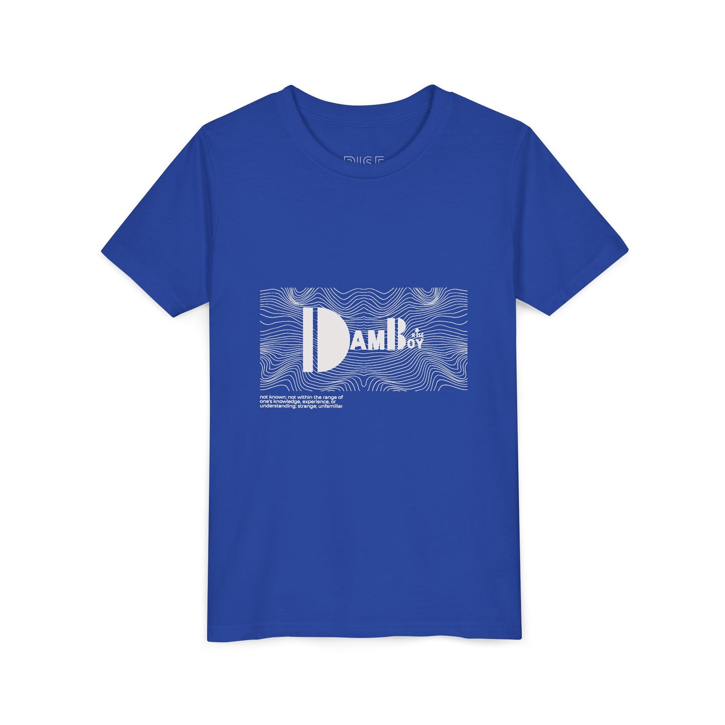 Stylish Youth Short Sleeve Tee - "I Dam Boy" Graphic Tee for Fun Summer Vibes