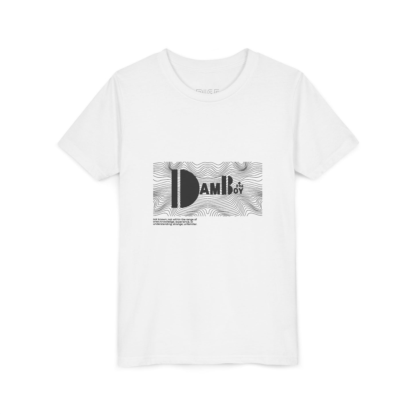 Stylish Youth Short Sleeve Tee - "I Dam Boy" Graphic Tee for Fun Summer Vibes