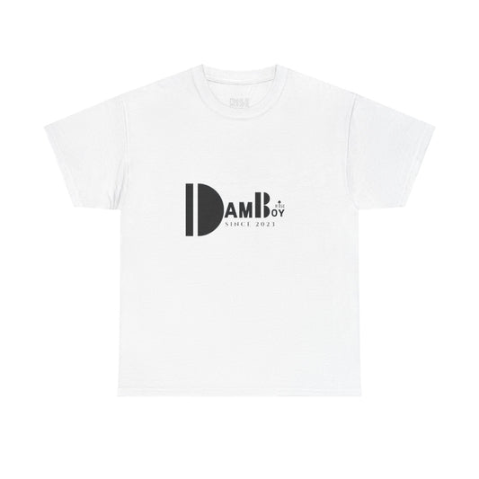 Unisex Heavy Cotton Tee - 'DAM BOY' Graphic T-Shirt, Casual Streetwear, Perfect for Everyday Wear