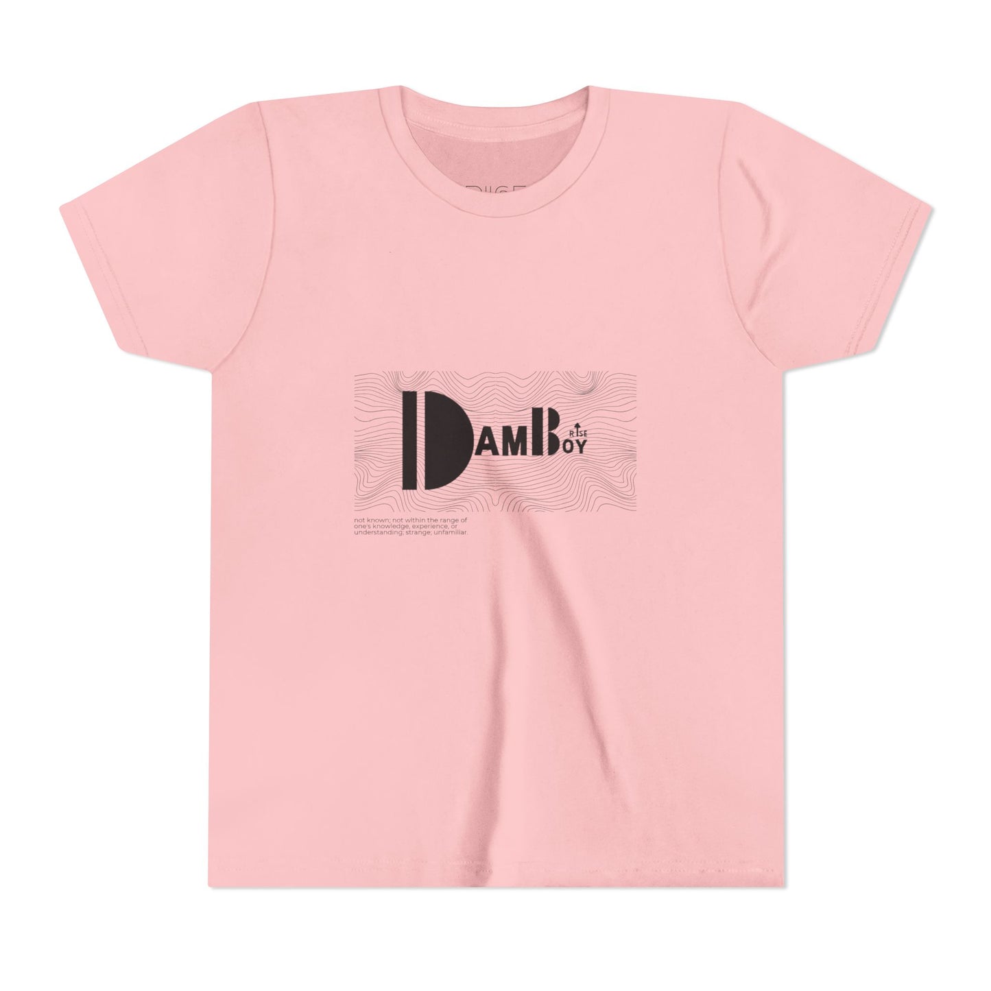 Stylish Youth Short Sleeve Tee - "I Dam Boy" Graphic Tee for Fun Summer Vibes